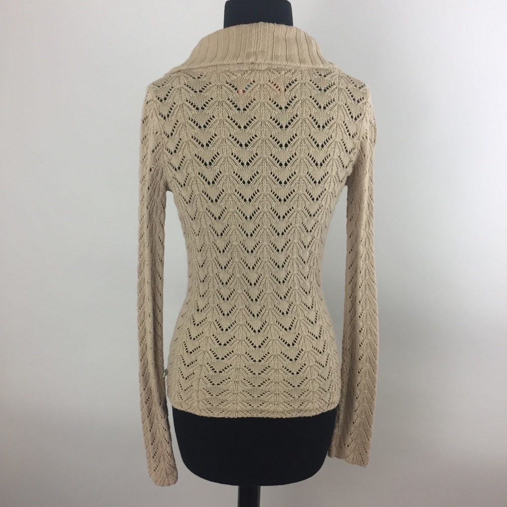 Hollister Tan Cardigan size S - Picture 4 of 8